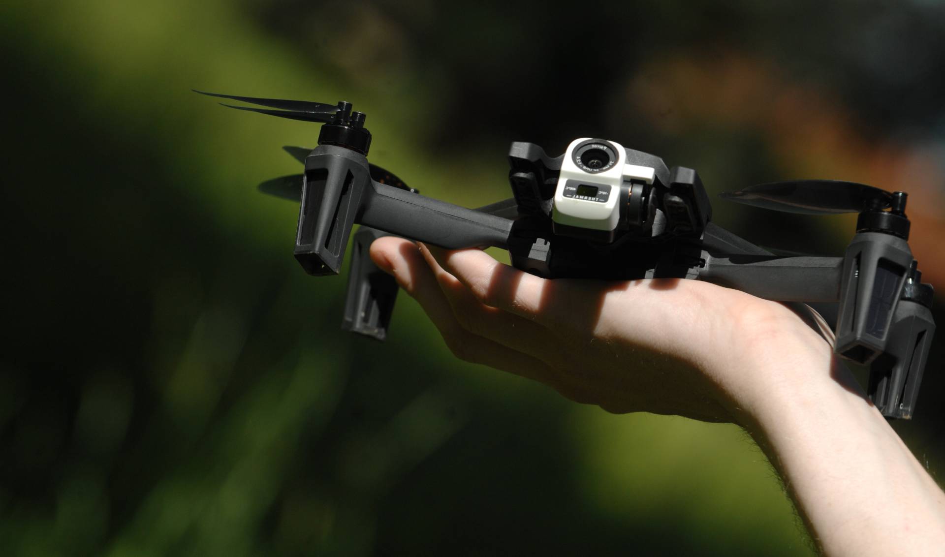 Drone prêt à décoller